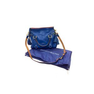 Blue Dooney & Bourke Florentine Satchel